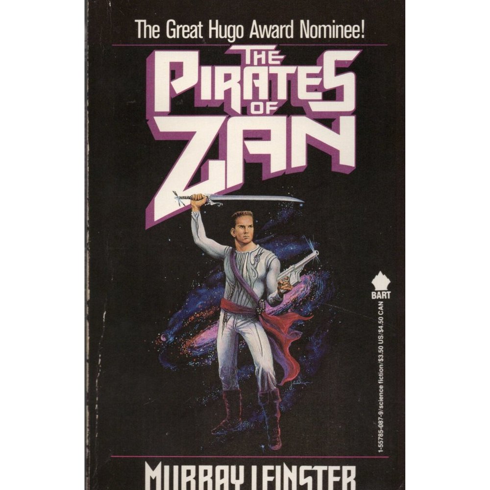 The Pirates of Zan Murray Leinster Hugo Award Nominee Bart Books 1989 Sci-Fi PB